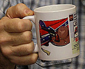 Confederate Side of Cup